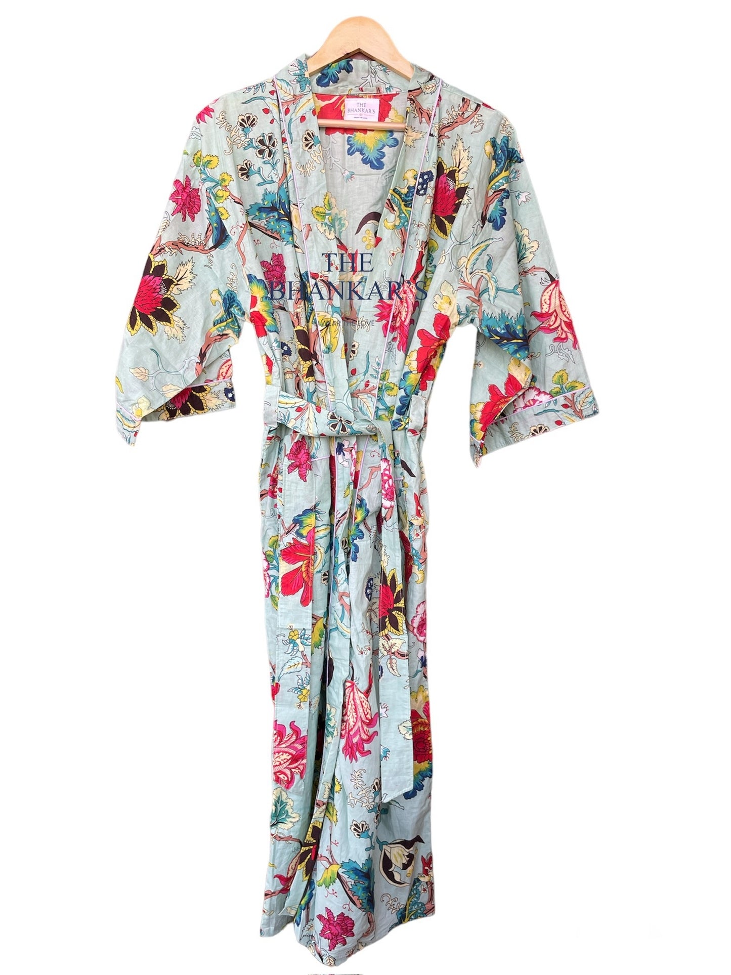 Floral Print - Kimono Robe