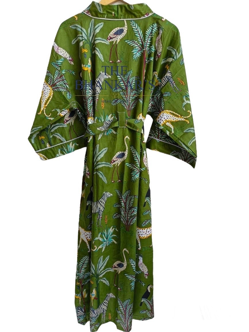 Animal Print - Kimono Robe