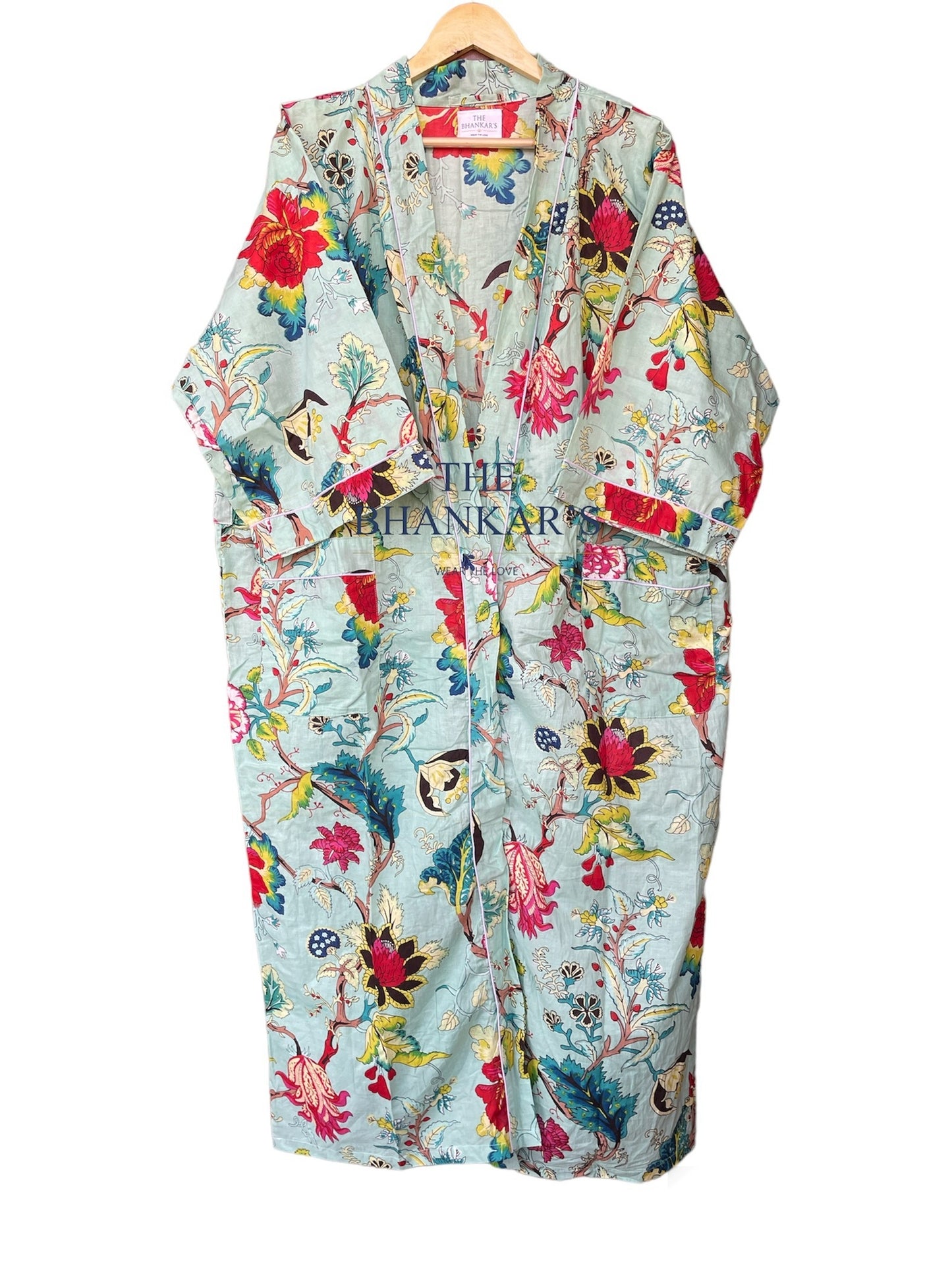 Floral Print - Kimono Robe