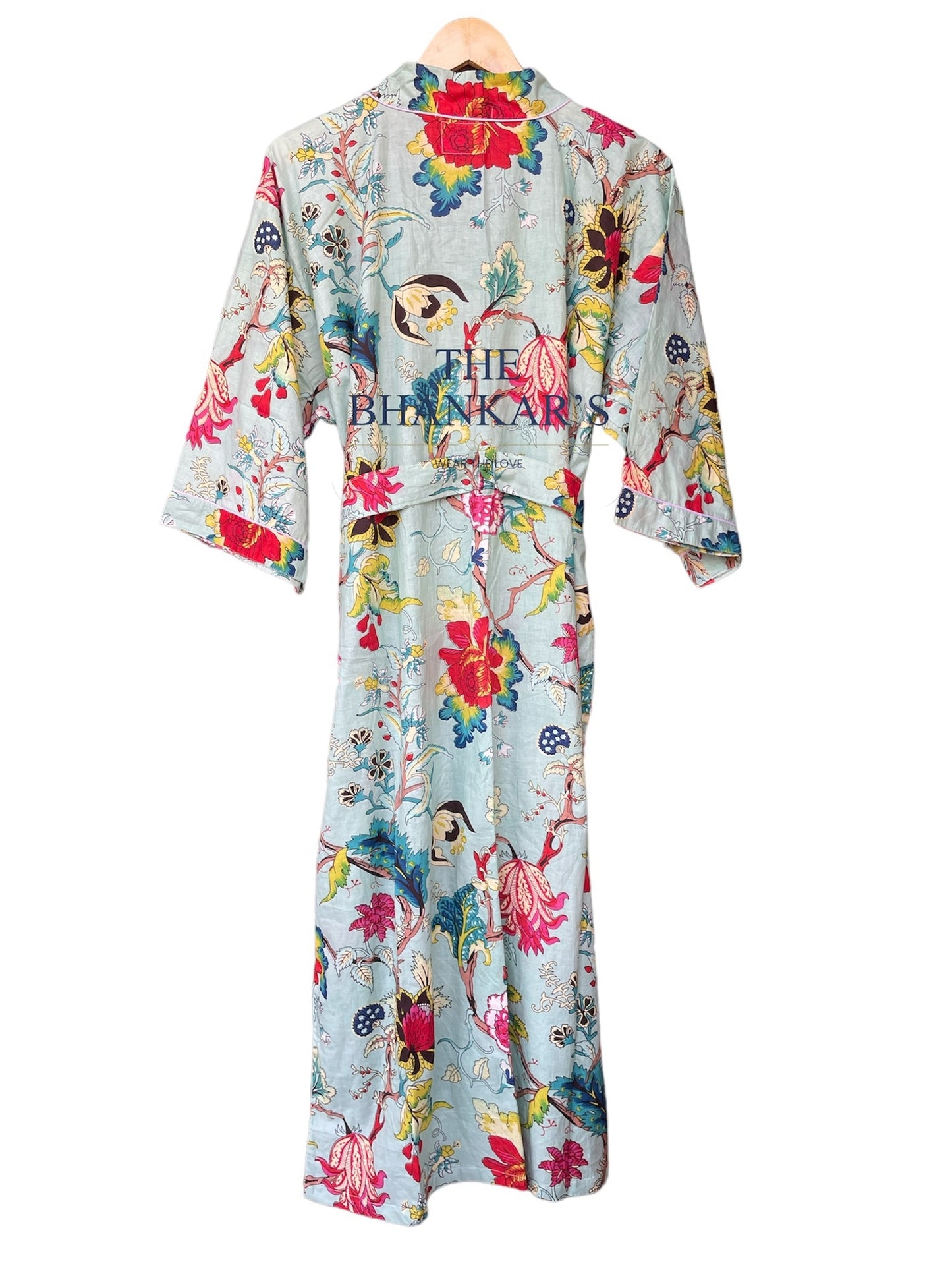 Floral Print - Kimono Robe