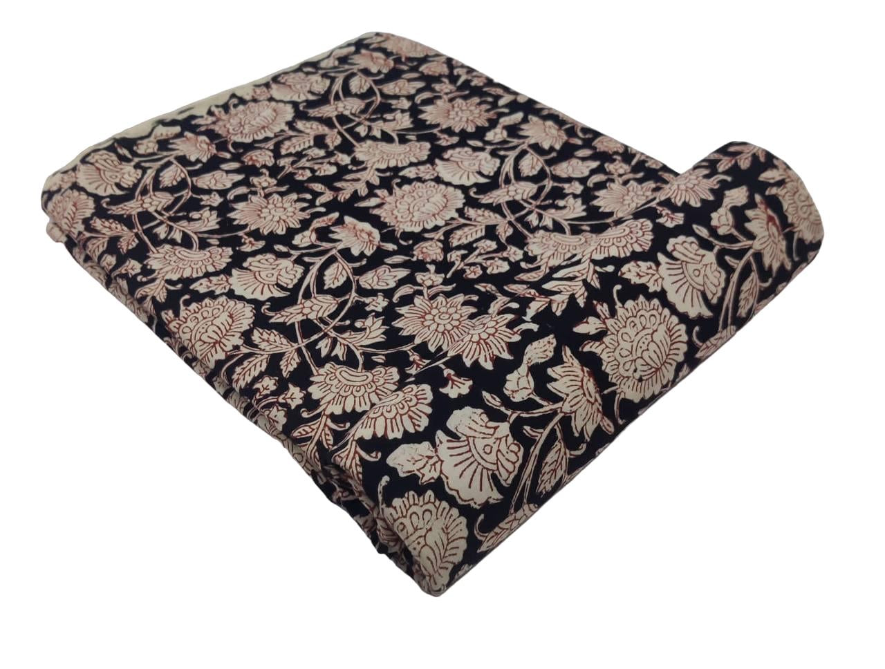 Bagru Kalamkari Handblock Fabric