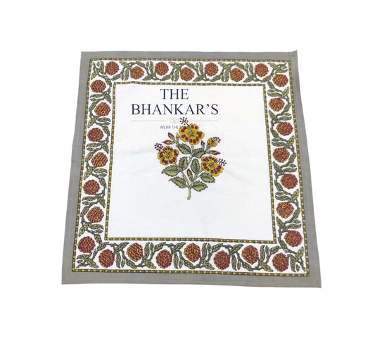 Cotton Napkins -  Mughal Buta Print