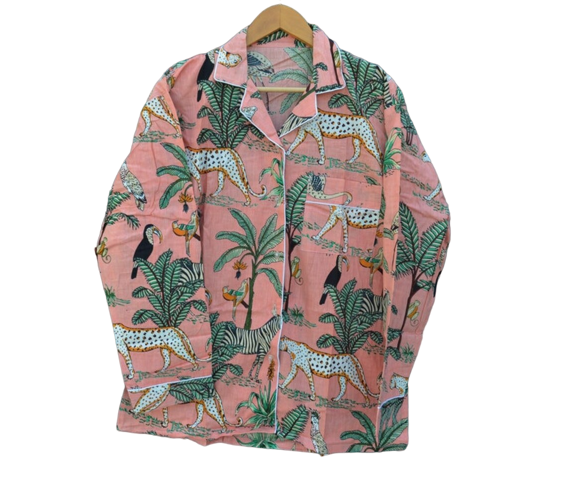 JUNGLE SAFARI PRINT - PJ SET