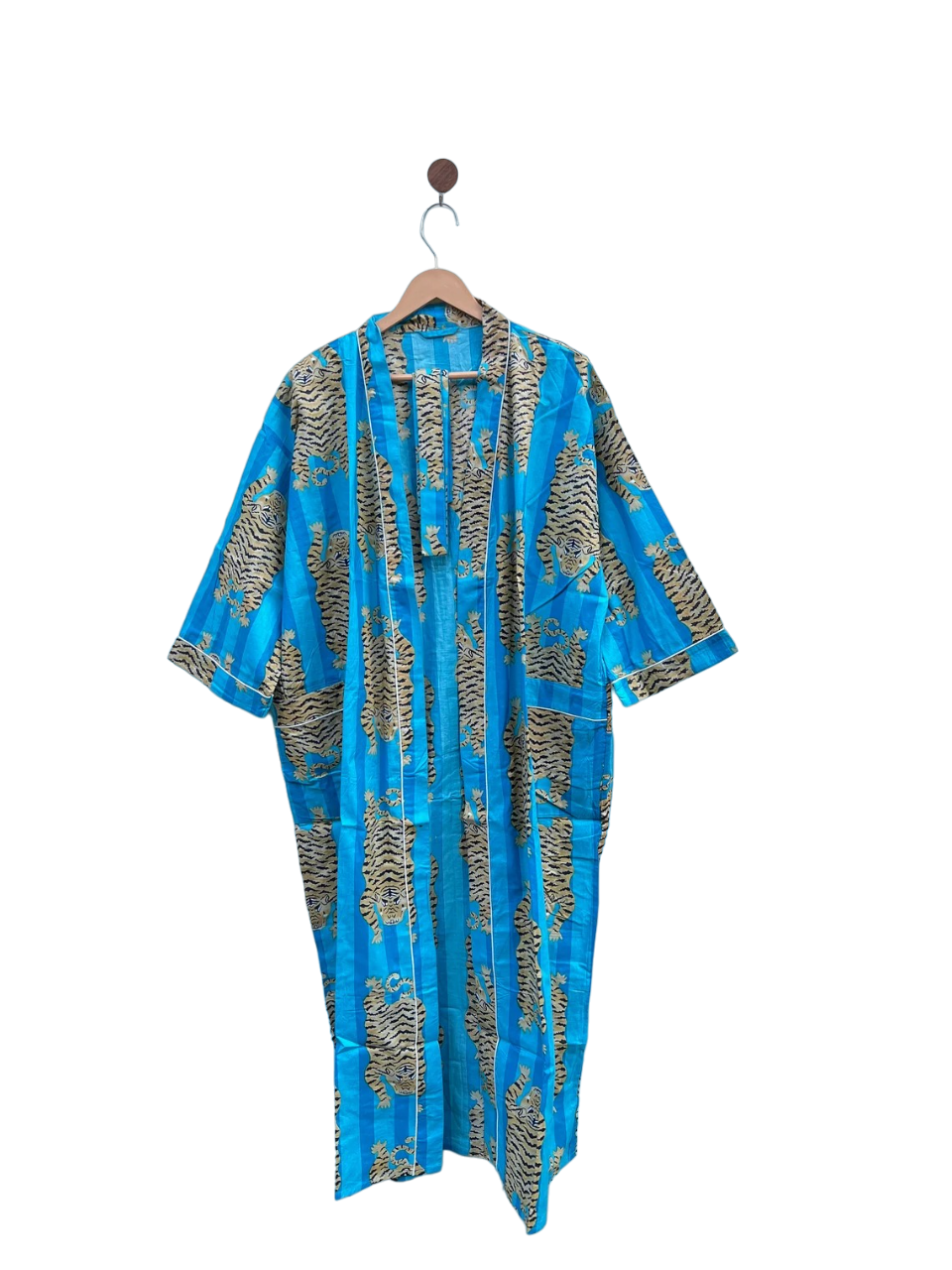 TOURQUISE Animal Print - Kimono Robe