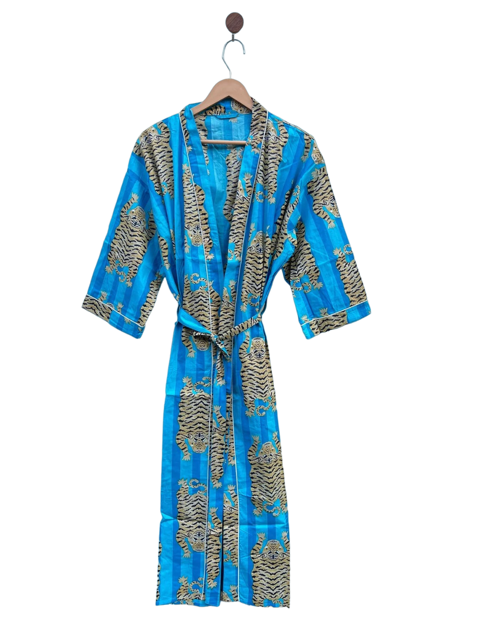 TOURQUISE Animal Print - Kimono Robe