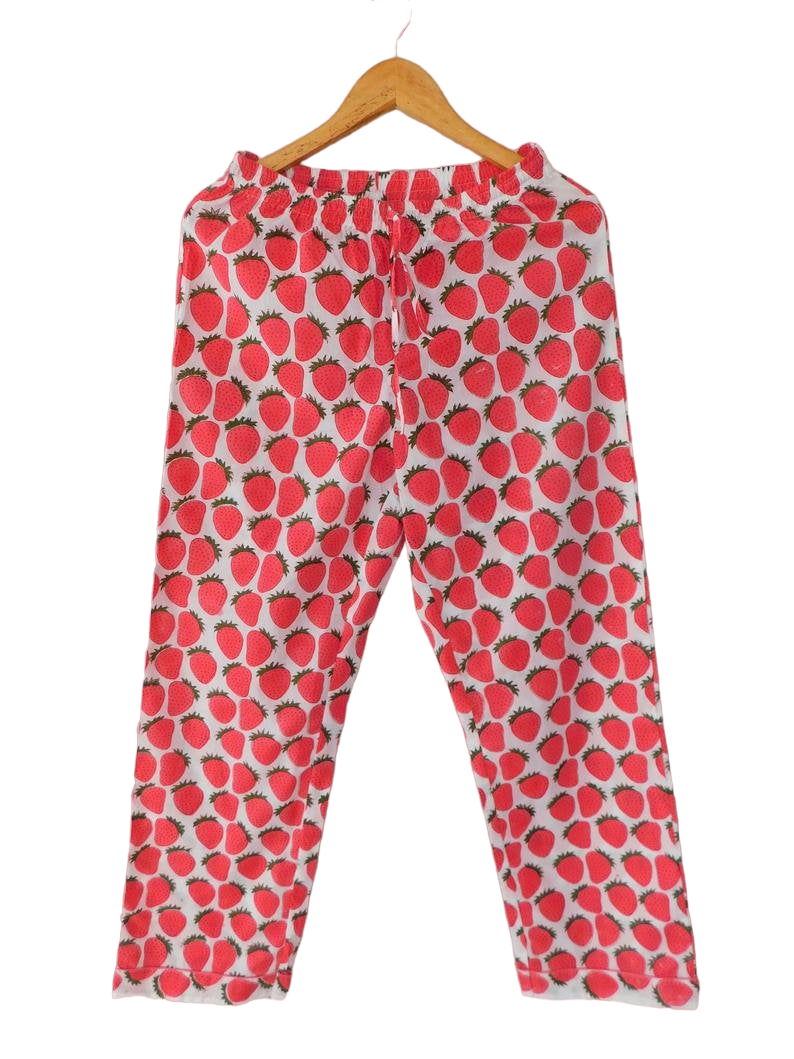 STRAWBERRY PRINT - PJ SET