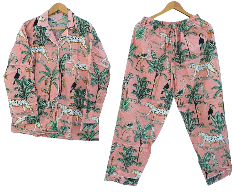 JUNGLE SAFARI PRINT - PJ SET